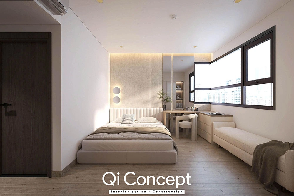 Thiết kế nội thất Habitat phòng ngủ Master sang trọng