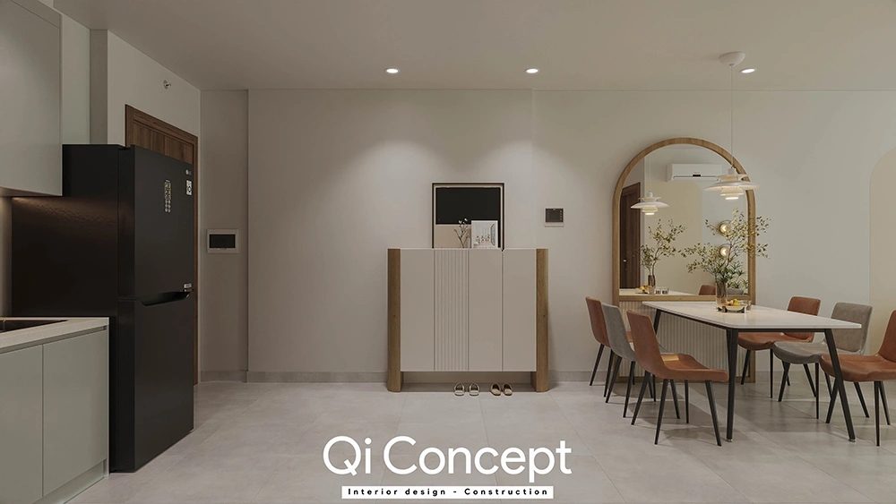 Lối vào và tủ giày căn hộ MT Eastmark 1+1PN