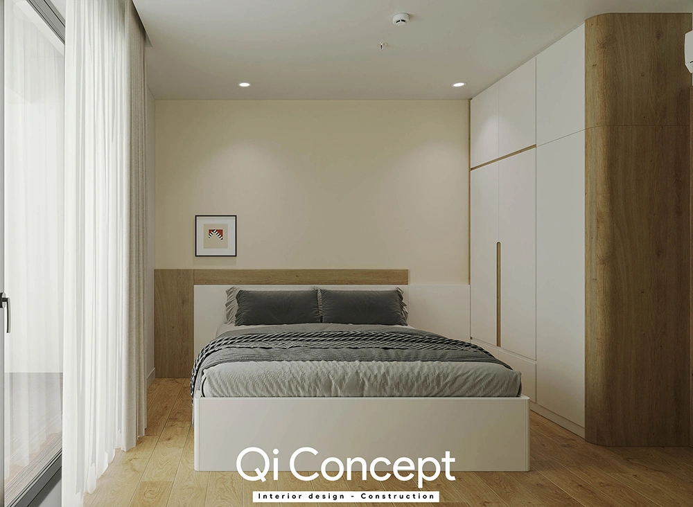 Nội thất phòng ngủ ấm cúng MT Eastmark 1+1PN