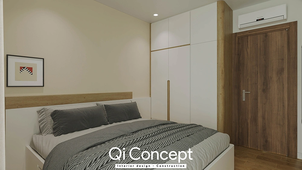 Giường ngủ và tủ áo kịch trần MT Eastmark 1+1PN