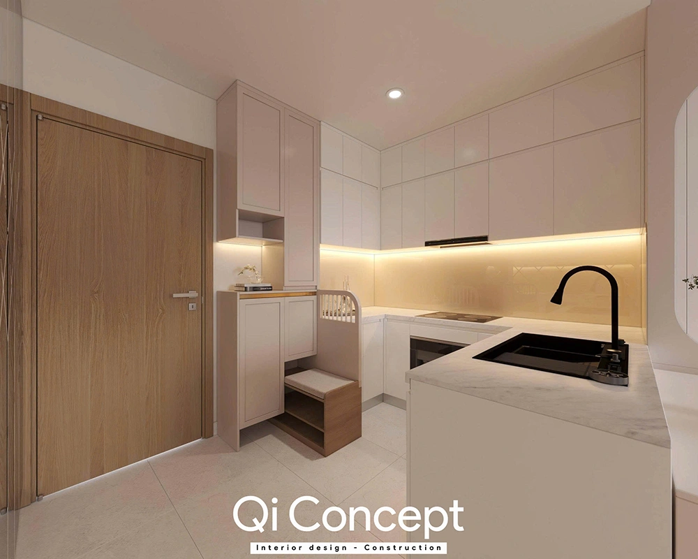 Góc tủ giày thông minh Aurora Residences