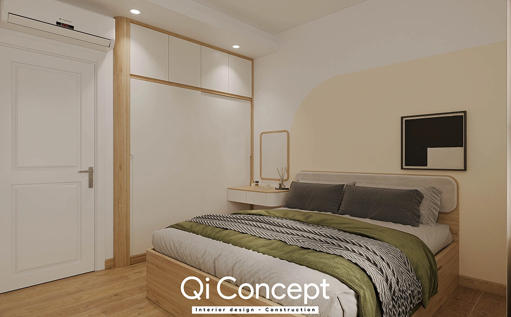 Tủ quần áo âm tường thiết kế nội thất Moonlight Parkview