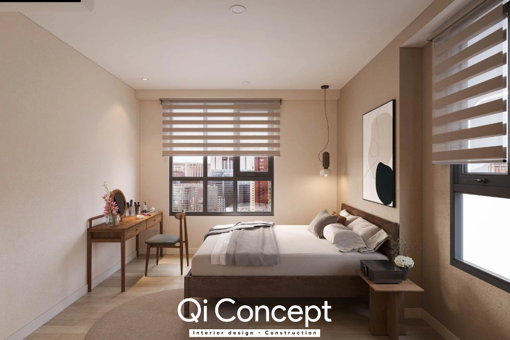 Góc trang điểm cạnh cửa sổ phòng ngủ Icon 56