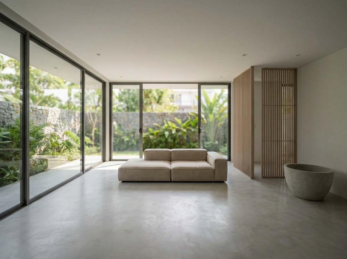 Lối bố trí tối giản tinh tế của thiết kế nội thất penthouse
