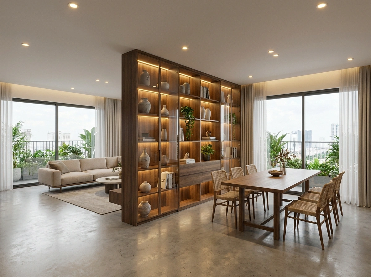 Ý tưởng tối ưu ánh sáng cho thiết kế nội thất penthouse