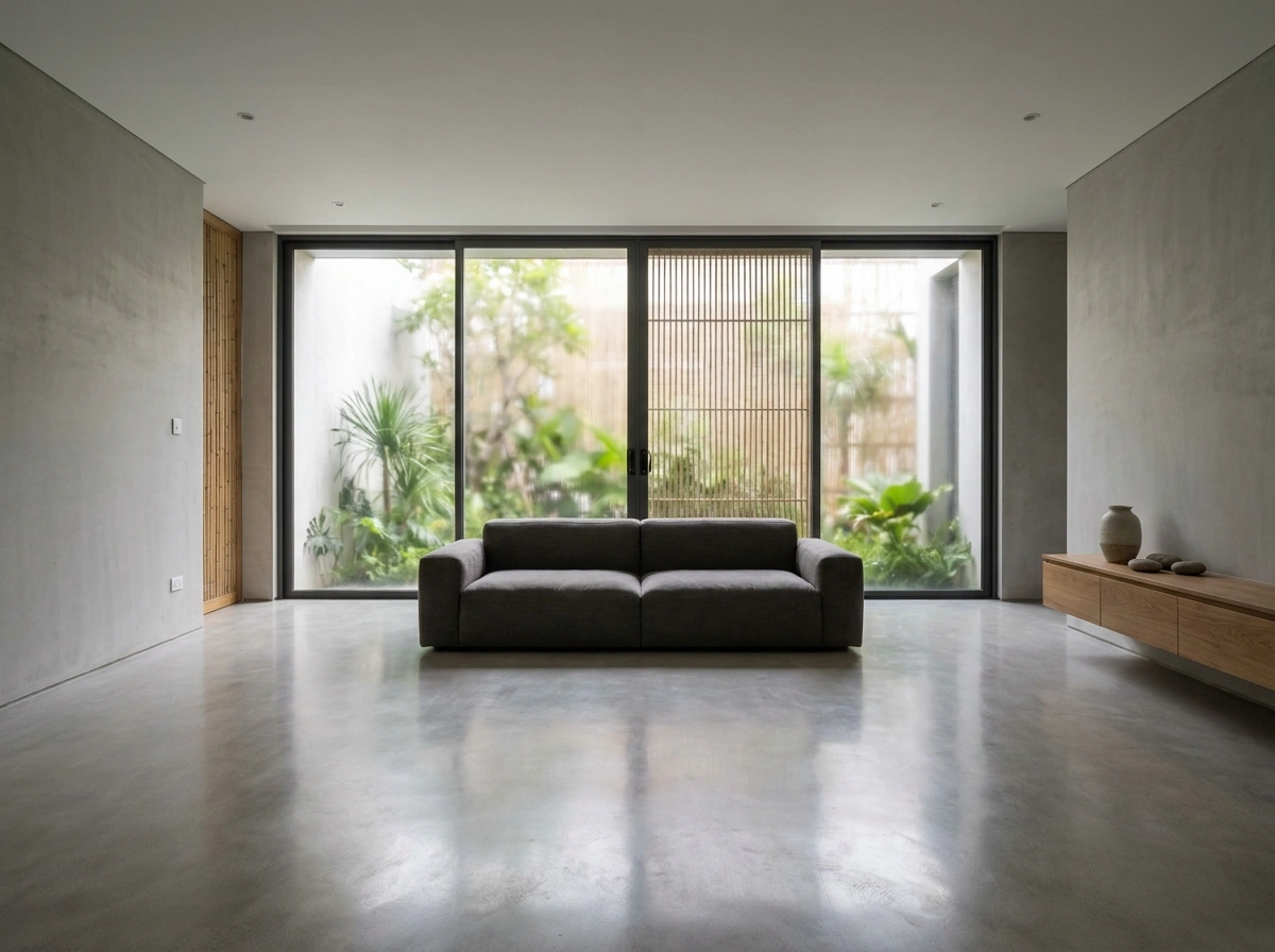 Phong cách tối giản mộc mạc từ thiết kế nội thất penthouse