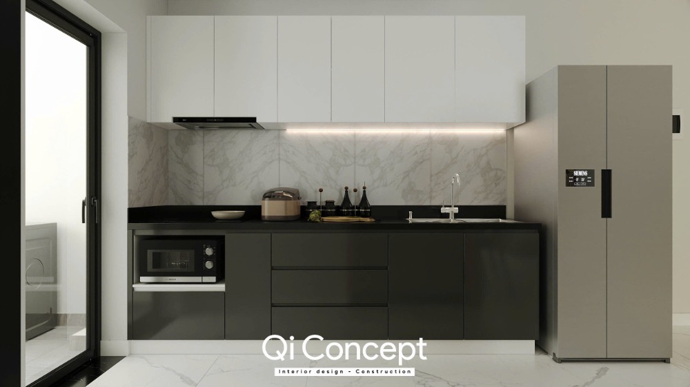 Chi tiết các hộc lưu trữ dưới ghế băng bàn ăn tiện lợi